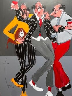 À bras raccourcis 130 x 97 cm