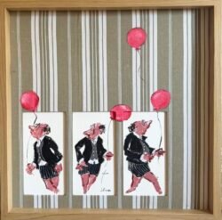 Gonflés à bloc
59 x 59 cm