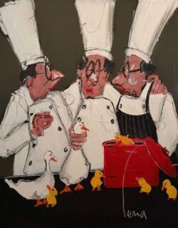 À feu très très doux
100 x 81 cm