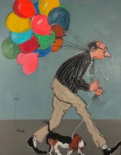 Nous aussi on va s’envoler - 146 x 114 cm