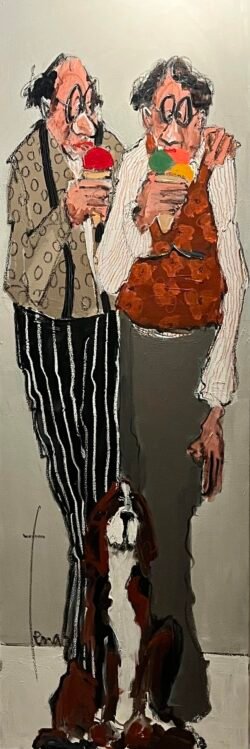 Il serait temps de briser la glace-150 x 50 cm