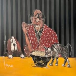 VIP à table-80 X 80 cm