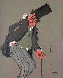 Suis très épaulé
100 x 81 cm