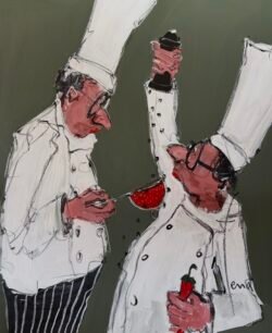 Demi-portion mais pimentée
100 x 81 cm