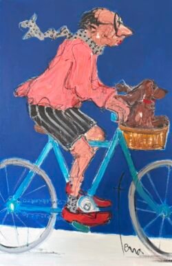 Ça roule Gustave
92 x 60 cm