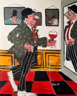 Je me suis enfin fait un pote
100 x 81 cm