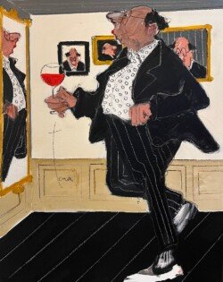 À ma santé
92 x 73 cm