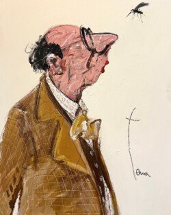 Bon pied, bon œil
92 x 73 cm