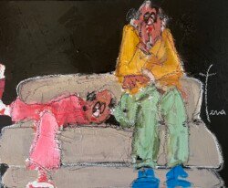 Complètement vautré le gazier