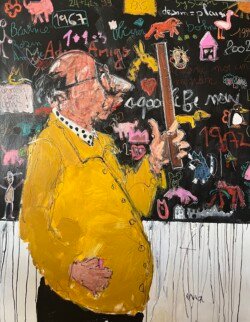 Fais ce qu’il te plaît
146 x 114 cm