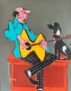 Ma muse à 4 pattes
116 x 89 cm