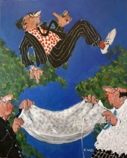 J’adore m’envoyer en l’air-
100 x 81 cm