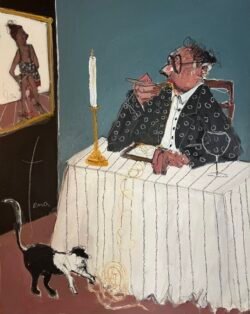 Les hommes ne savent pas faire 2 choses en même temps
92 x 73 cm