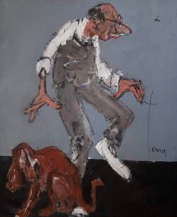 Menace aérienne
100 x 81 cm