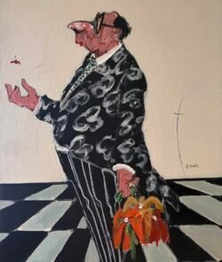 Un petit coup de pouce
100 x 81 cm