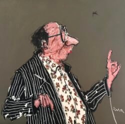 Toujours plus haut
90 x 90 cm