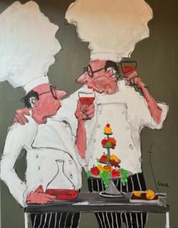 On a atteint le sommet
146 x 114 cm