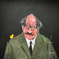 Portrait d’un homme sensible - 120 x 120 cm