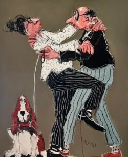 Tu lui fais tourner la tête - 100 x 81 cm