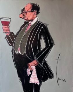 La noblesse du gosier
92 x 73 cm