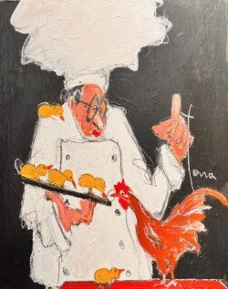 Je t’aime mon poussin
81 x 65 cm