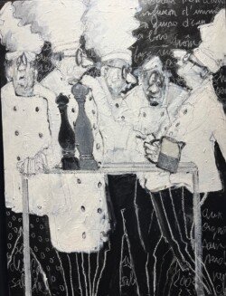 J’esquive
130 x 97 cm