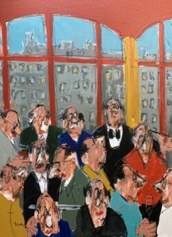 Le rooftop
97 x 130 cm