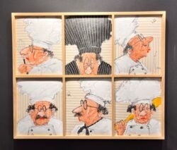 Les chefs
122 x 102 cm