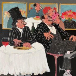 Ma patience a des limites
100 x 100 cm