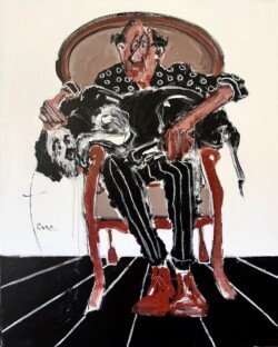 Mais non, Pupuce ne bave pas
100 x 81 cm