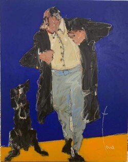 Moi aussi, je sais faire le beau
92 x 73 cm