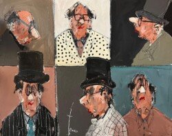 Mosaïque d’élégance
100 x 81 cm