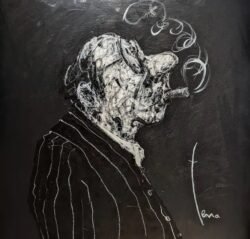 Portrait du fumeur
120 x 120 cm