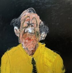 Portrait en jaune
120 x 120 cm