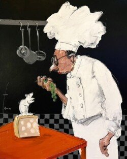 Un petit grain de folie
100 x 81