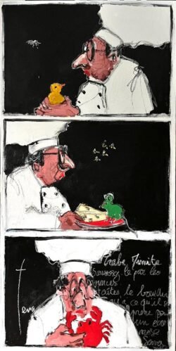 Les envahisseurs
120 x 60 cm