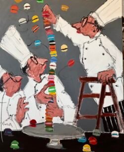 Le grand frisson
100 x 81 cm